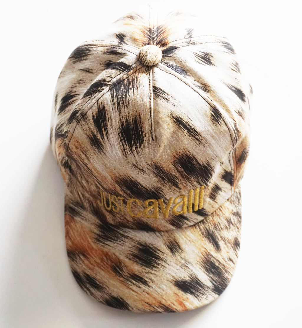 Berretto trapuntato animalier Just Cavalli